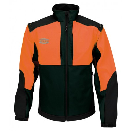 Veste softshell orange